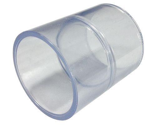 3/4&#034;  pvc sch 80 clear coupling for sale