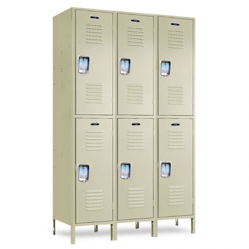 Employee Lockers W/6 Openings a Set 12/36&#034;W X 12&#034;D X 36/72&#034;H Free Shipping!!!