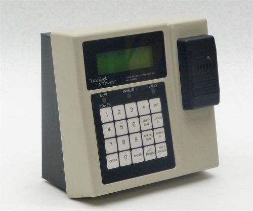 Accutime cs2000 cs series ticktock software time clock ethernet data collection for sale