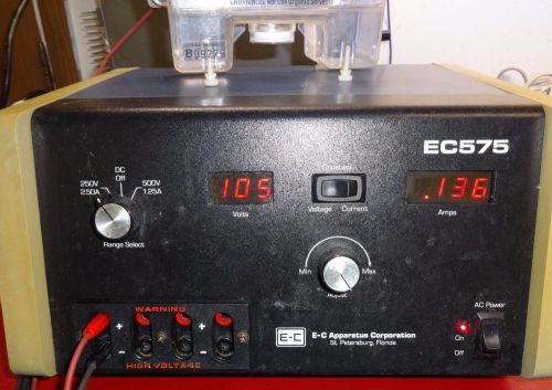 E-C Apparatus Corporation EC575 Electrophoresis Power Supply - Tested