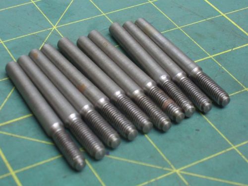 Metric threaded dowel pins thread m6-1.00 x 18 mm (qty 5) #56851 for sale