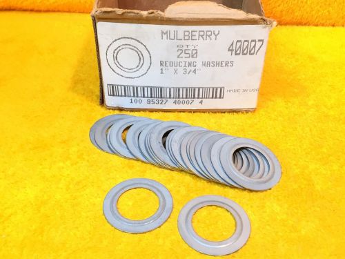 ***NEW*** LOT OF (26) (13-PAIR) MULBERRY 40007 1&#034; x 3/4&#034; REDUCING WASHERS