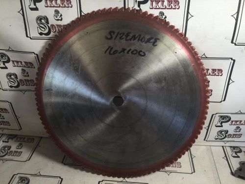 16&#034; x 3/16&#034; sizemore carbide tipped saw milling blade w/ 1&#034; arbor hole for sale