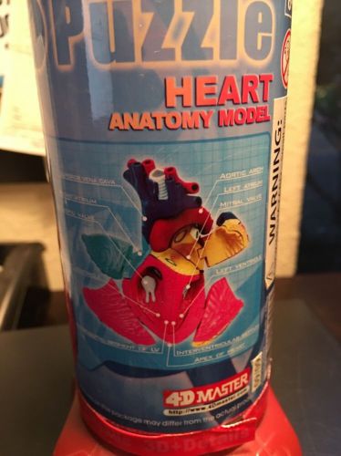 4D MASTER Human Anatomy 25092 Heart Anatomy 31pcs 3D PUZZLE