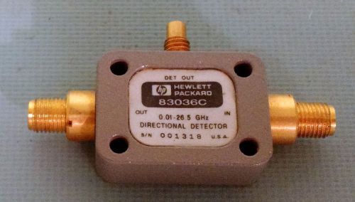 Keysight/agilent 83036c 26.5 ghz broadband directional detector for sale