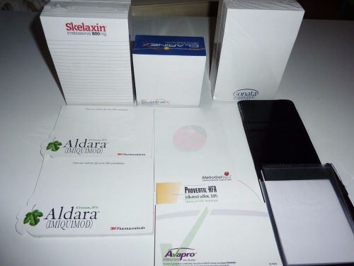 NEW OFFICE SUPPLIES DRUG REP SKELAXIN CLARINEX NOTEPADS POST IT NOTES