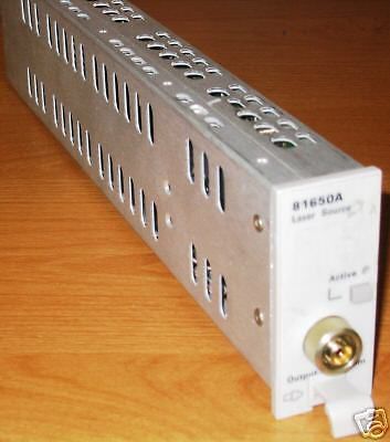 Agilent 1310nm 81650A Laser Source for 8163A 8164A