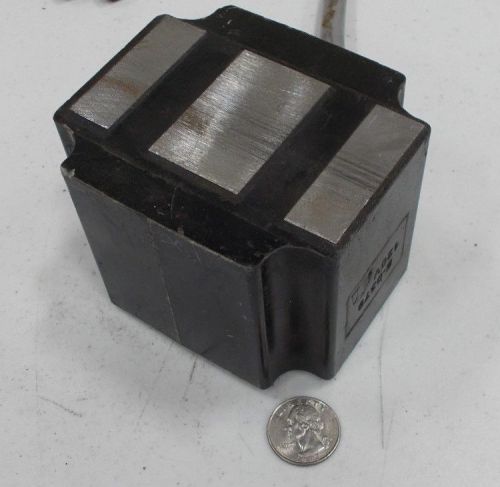 Vibratory Feeder Coil Electromagnet that will lift 890 pounds @24VDC E-0379