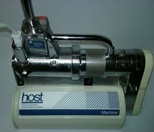 HOST MODEL M INDUSTRIAL CARPET EXTRACTOR DRY CLEANER MACHINE W CADDY/HOLDER