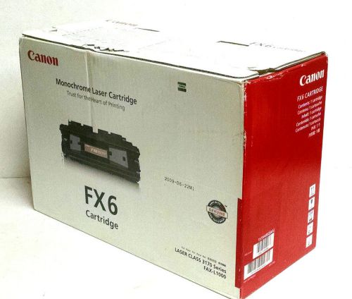 CANON FX6 (1559A002) BLK Toner Cartridge 3170 FAZ-L LASER CLASS 8260 U-20