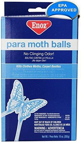 Enoz Mothballs, 80 per pack, 3 Pack