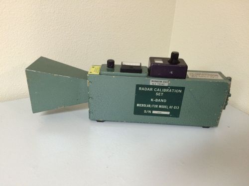 Microlab fxr model kf-g13 - radar calibration set k-bank radar gun calibrating for sale