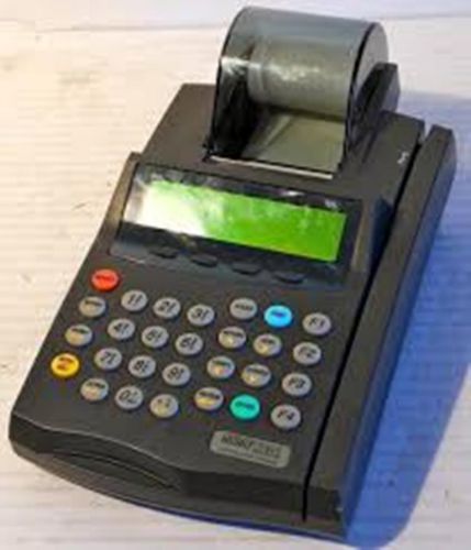 USED VERIFONE 2085 BUSINESS POS TERMINAL CREDIT CARD MACHINE  *no power cord*