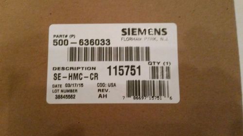 New Siemens 500-636033 SE-HMC-CR Fire Alarm Speaker / Strobe RED - HIGH CANDELA