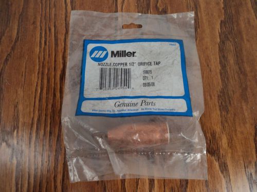 MILLER 199615 1/2&#034; MIG NOZZLE ROUGHNECK SPOOLMATIC 10A - 30A XR PUSH PULL