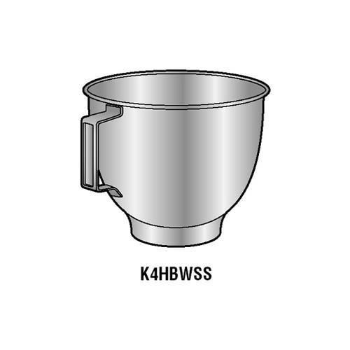 Alfa International K4HBWSS KitchenAid Bowl with Handle