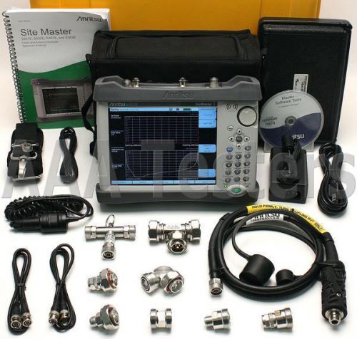Anritsu site master s332e cable / antenna &amp; spectrum analyzer sitemaster s332 for sale
