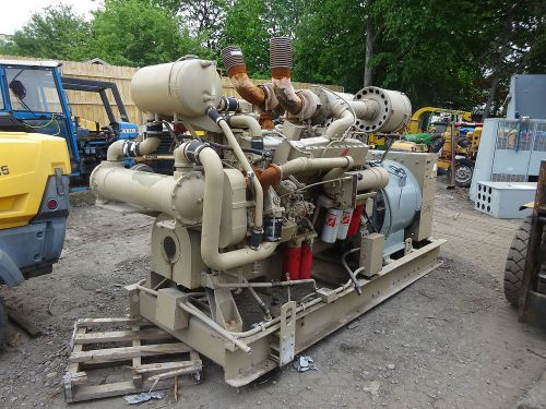 Cummins vta1710 diesel generator genset low hrs 400kw 480v nice vt1710 for sale