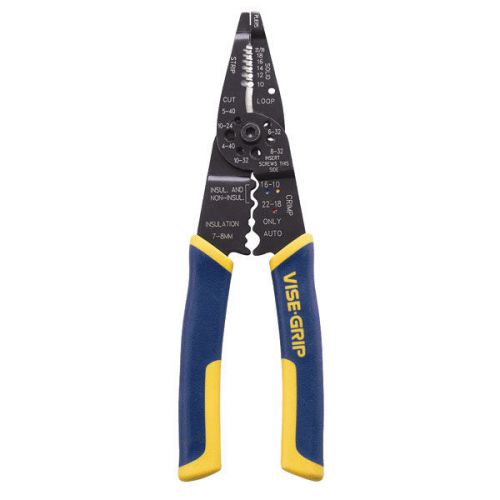 Irwin 2078309 8-1/2&#034; multi-tool stripper/crimper/cutter plier for sale