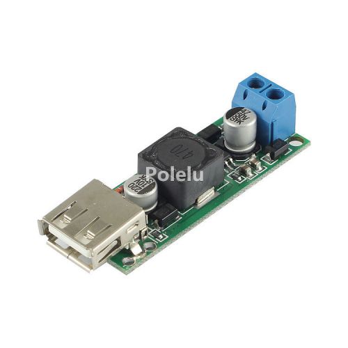 DC-DC Non-isolated  BUCK  Converter  6-35V to  5V 3A USB  Step-down Module