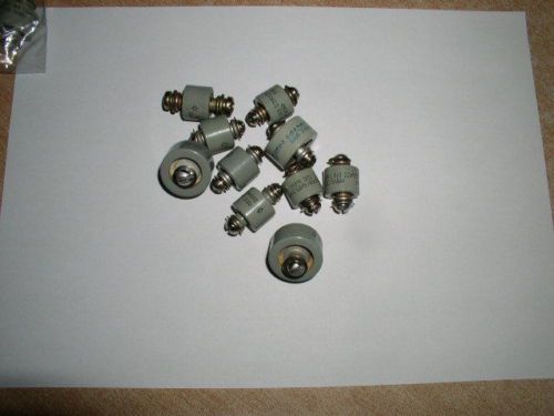 Set (#1) of doorknob capacitors(with screw). 6kv.  lot of 10pcs. for sale