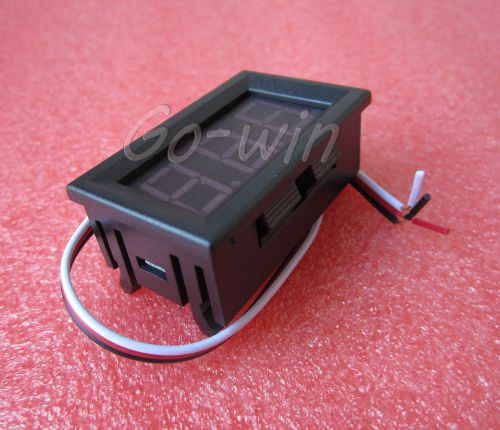 2pcs red led panel meter mini digital voltmeter dc 0v to 30v new m15 for sale