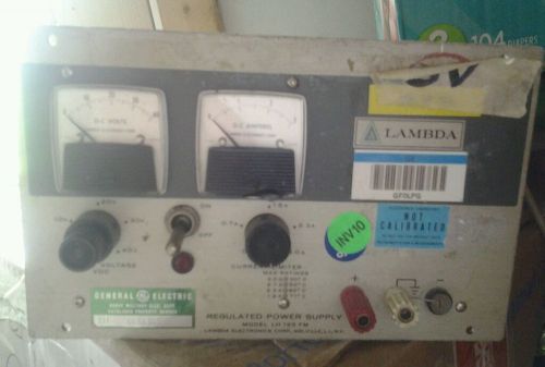 Lambda regulated power supply lh 125 fm 40v volt 3a amp with cord