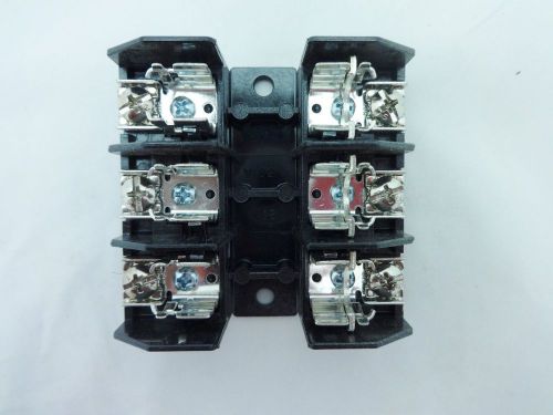 New littelfuse lr25030-3pr fuse block 250 volt 30 amp class r for sale