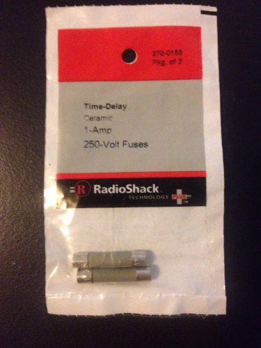 RadioShack 7.5A 250V FAST-ACTING 1 1/4 X 1/4 &#034; GLASS FUSE (4-PACK) #270-0129 NEW
