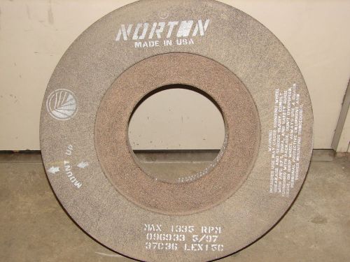 Norton grinding wheel 20&#034; x 3&#034; &amp; 7-1/2&#034; bore ****nnb**** for sale