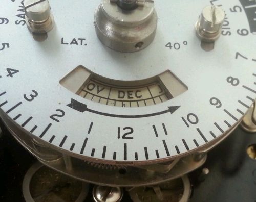 1956 sangamo Solar Dial time switch  New in Box 40 Lattitude Clockwork Reserve