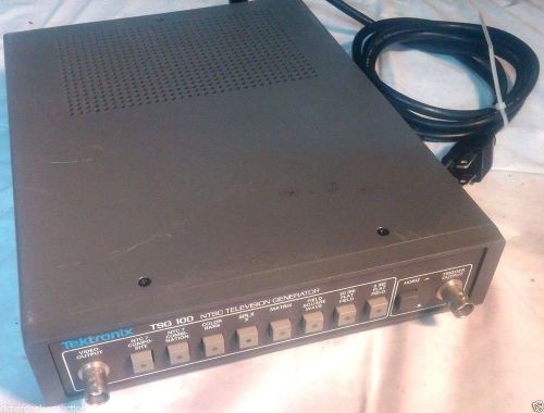 Tektronix tsg 100 ntsc television test signal generator tester - nice condition for sale