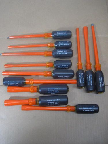 Lot of 12 ComposiTools Electrical Tools Nut Driver Set in Soft Case