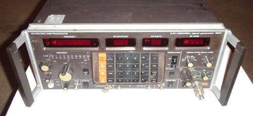 Marconi Instruments model 2017 0-01-1024 MHz signal generator
