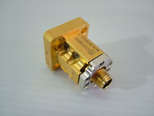 WR28 26.5 - 40GHz Waveguide Adapter To SMA (F) MITEQ WGWR28-K