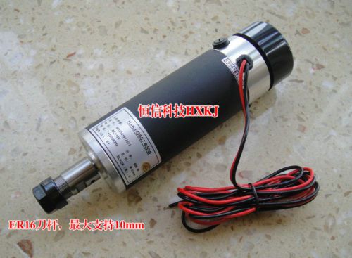 600w 13200rpm er16 spindle motor 24-110vdc engraver cutter marker cnc dc motor for sale
