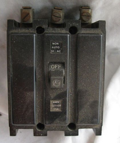 Westinghouse Quicklag Main Switch 3 phase 55 Amps