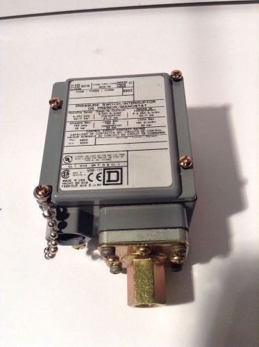 Square D 9012-GDW25 series C Pressure Switch 5-250 psig