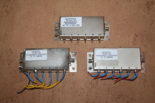 QTY-3, Pasternack PE7011-6A Programmable Attenuator DC to 1000MHZ.