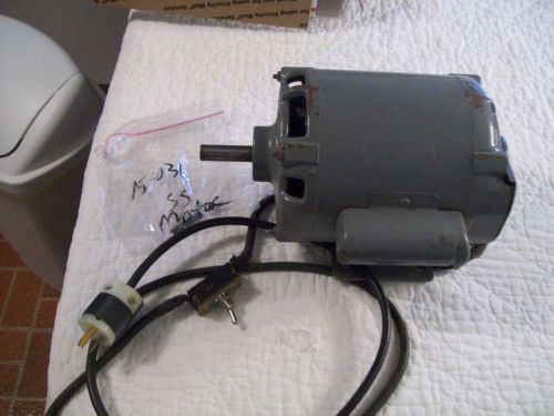 Vintage a.o. smith 1/2 hp single phase motor #ci56j4am from shopsmith 10-e 115 v for sale