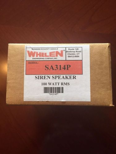 Whelen speaker 100 watts sa314p for sale