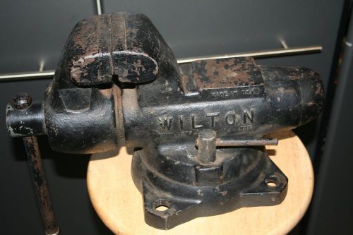 Wilton 400 Series 4&#034; Machinists Swivel Base Bullet Nose Vise
