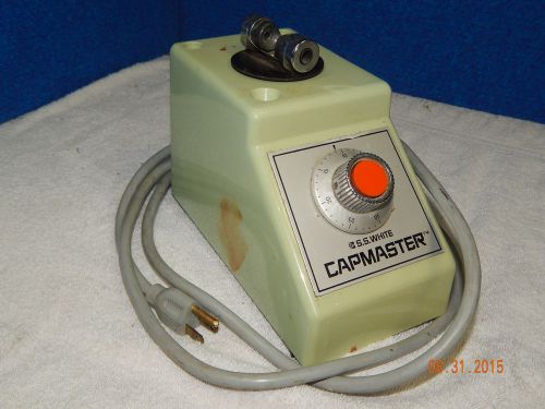 Dental s.s. white capmaster high speed mixing amalgamator w/ timer for sale