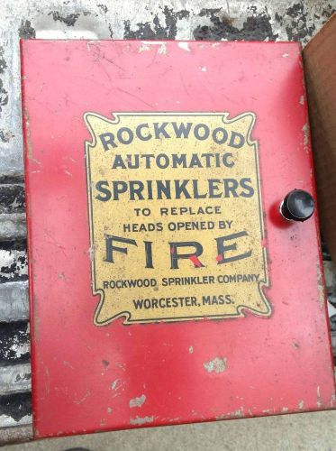 Rockwood sprinkler head box,