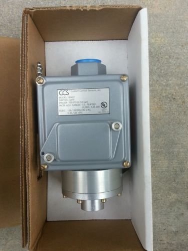CCS 604D1 Differential Pressure Switch, General Purpose, 1/4&#034; FNPT Aluminum Port