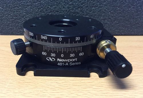 Newport 481-A Rotation Stage 2.88in or 73.2mm Diameter