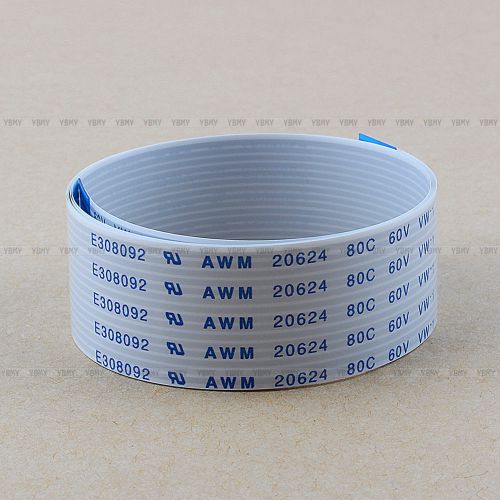 Hot 1x Ribbon FPC 15pin 0.5mm Pitch 30cm flat Cable fr Raspberry Pi Camera