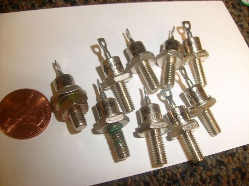 9 LOT  1N1346A WESTINGHOUSE STUD  DIODE - HARD TO FIND DISCONTINUED ITEM