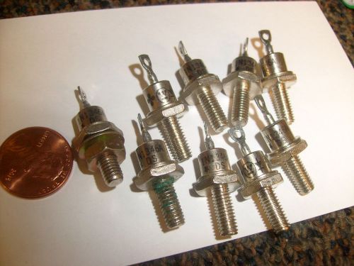 9 LOT  1N1346A WESTINGHOUSE STUD  DIODE - HARD TO FIND DISCONTINUED ITEM