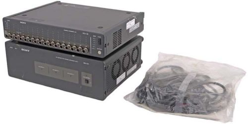 Sony scx-32i 16-channel expansion chassis for sir-1000 hddr +saa-24 power supply for sale